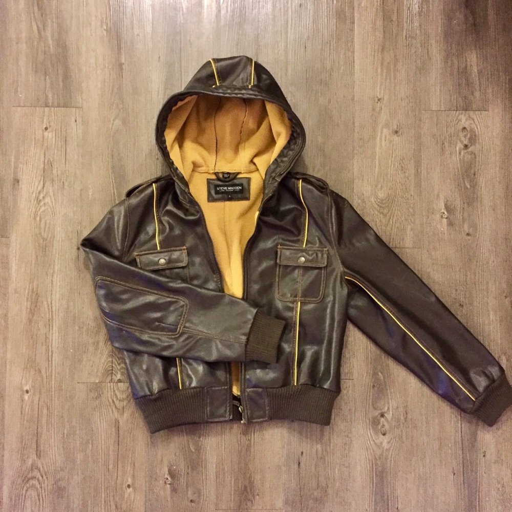 Steve Madden Faux Leather Jacket